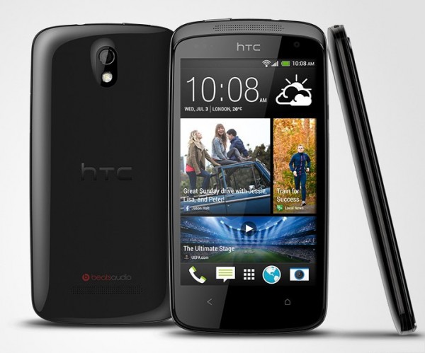 HTC unveils affordable quad-core Desire 500