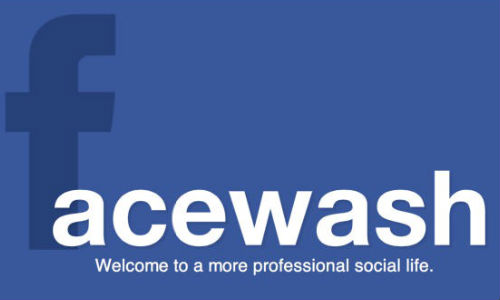 FaceWash Web App Released to Clean Up Facebook Profiles